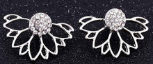 Korean Jewelry Zircon Pearl Heart Crystal Flower Angel Wings Geometry Stud Earrings For Women Statement Ear Jewelry Wholesale