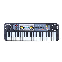 37 Keys Electronic Organ Digital Piano Keyboard with Microphone Kids Toys Stave Music Toy Develop Child's Talents