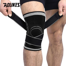 AOLIKES 1PCS 2019 Knee Support Professional Protective Sports Knee Pad Breathable Bandage Knee Brace Basketball Tennis Cycling