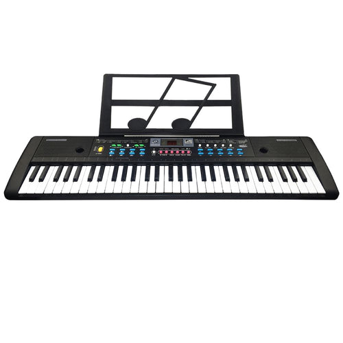 61 Keys Digital Electronic Keyboard And Microphone Electric Led Music